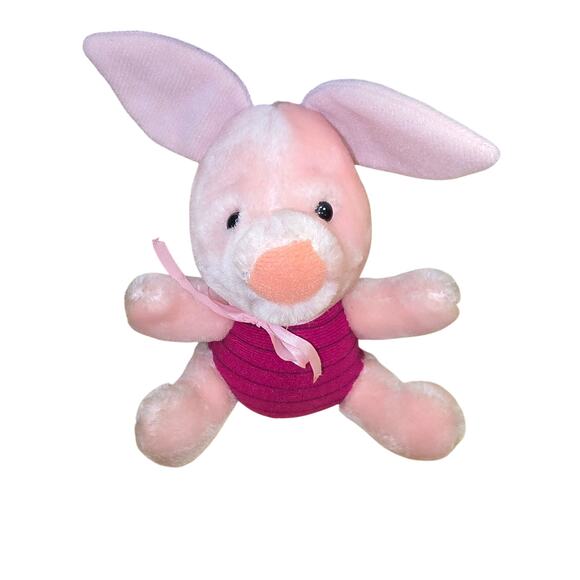 Disney Other - Vintage Piglet Plush 1991 90s Winnie the Pooh Disney Small